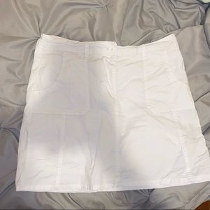 aesthetic vintage mini cargo skirt